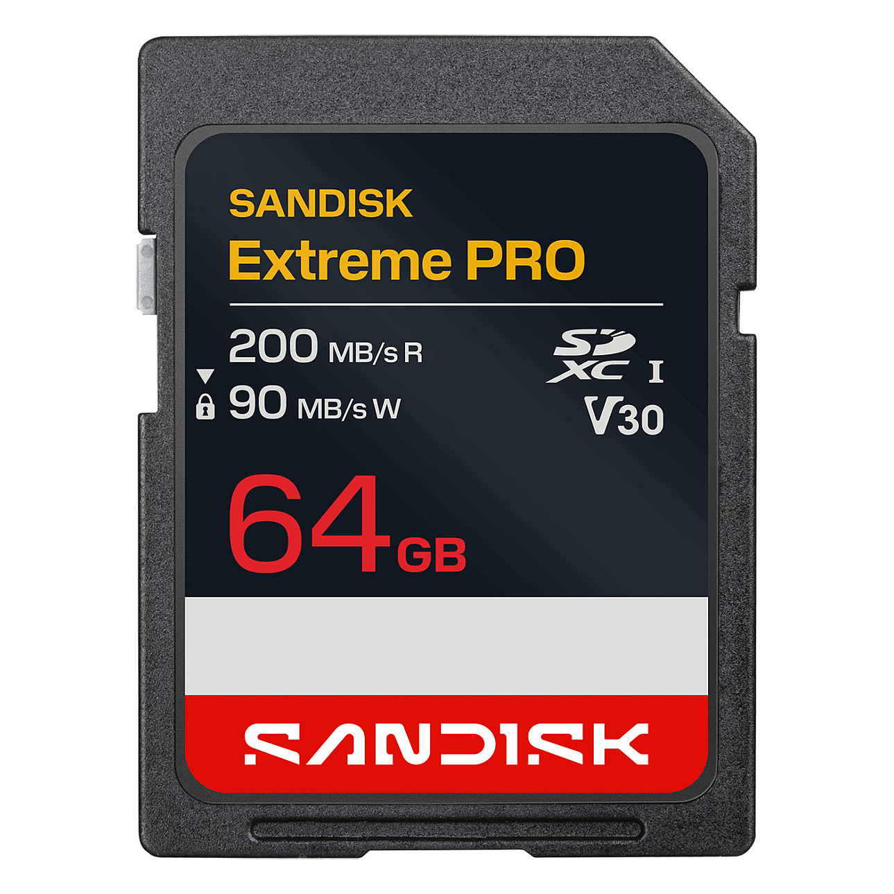 Kartë Memorie SD SanDisk Extreme PRO / 64GB / SDXC / UHS-I / U3 / V30 - Zezë