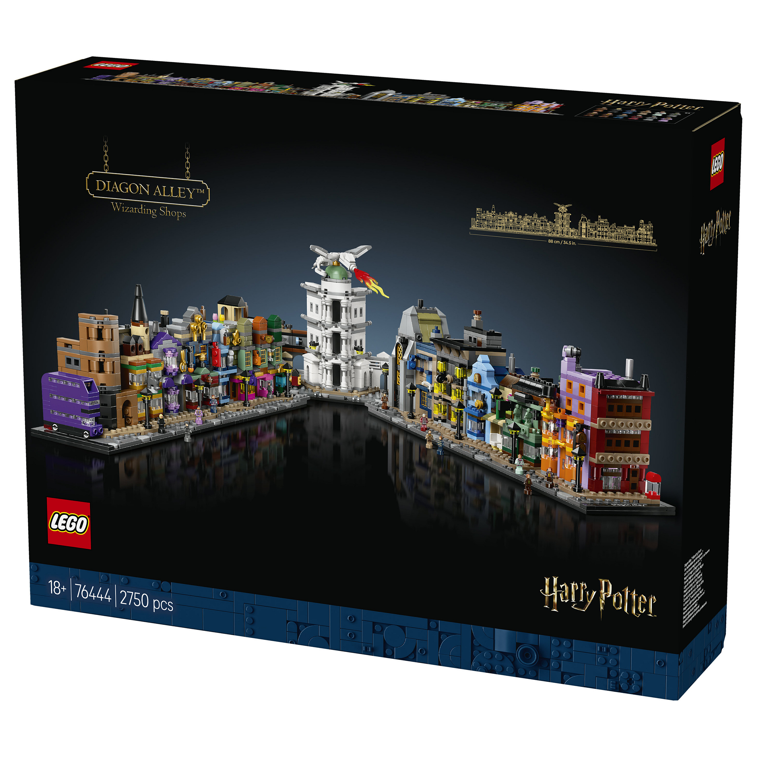LEGO Harry Potter The Magical Shops of Diagon Alley 76444 - 8