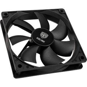 Ftohës për Kasë Kolink Classic PWM / 120mm / 500-1500 RPM / PWM / 52.15 CFM / 1.31 mmH₂O / 21.6 dBA / HDB – Zezë