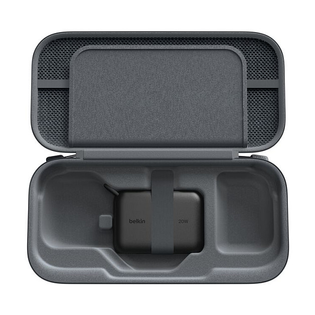 Aksesor për Konzolë Belkin ENA001hqCH-V2 / Charging Case / Power Bank 10000mAh / 20W / USB-C+USB-A - Hiri - 2