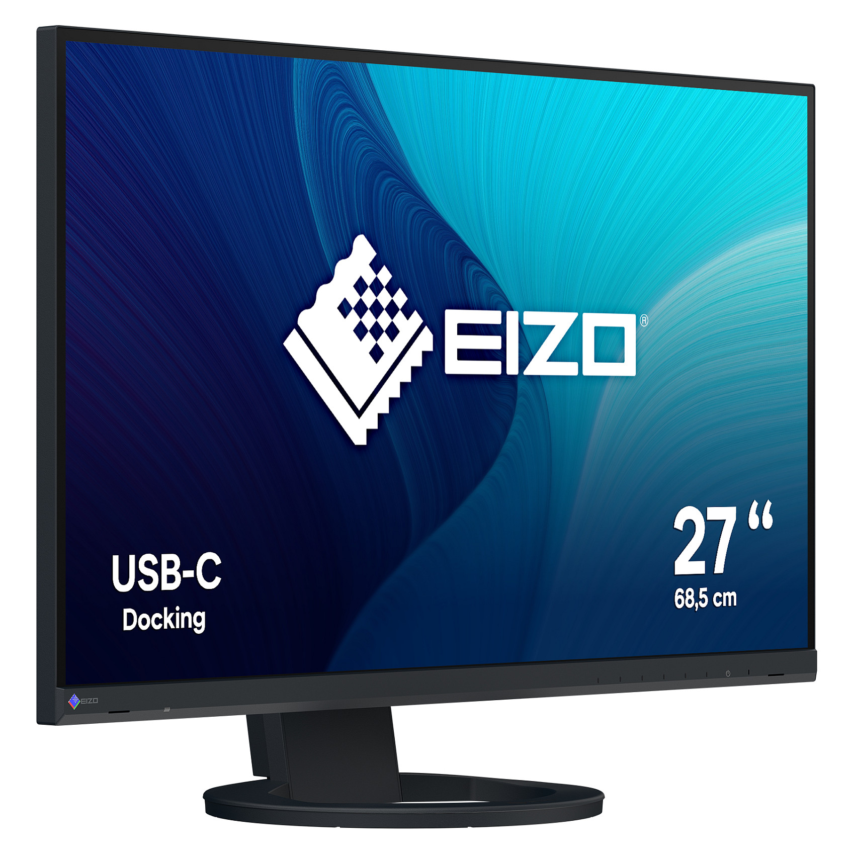 Monitor EIZO EV2720-BK / 27″ / QHD IPS LCD / 60Hz / 5ms / HDMI + DP + USB-A + USB-C - Zezë - 8
