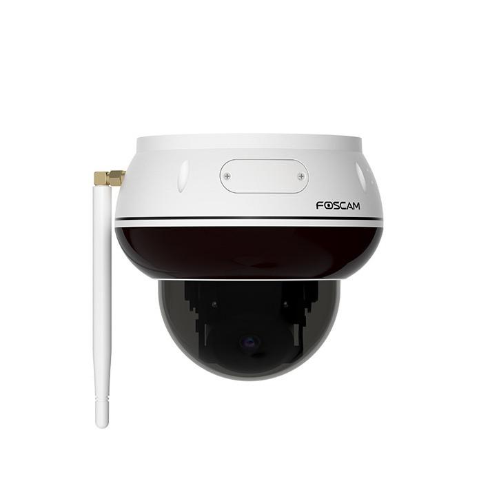 Kamerë Sigurie IP CCTV Foscam D8T, 8MP, 4K, 3.9mm, 106°, Wi-Fi 6, Pan 350°, Tilt 70°, IR 20m, AI, Audio 2-Kahëshe, MicroSD deri 512GB, IP66, IK10 - Bardhë
