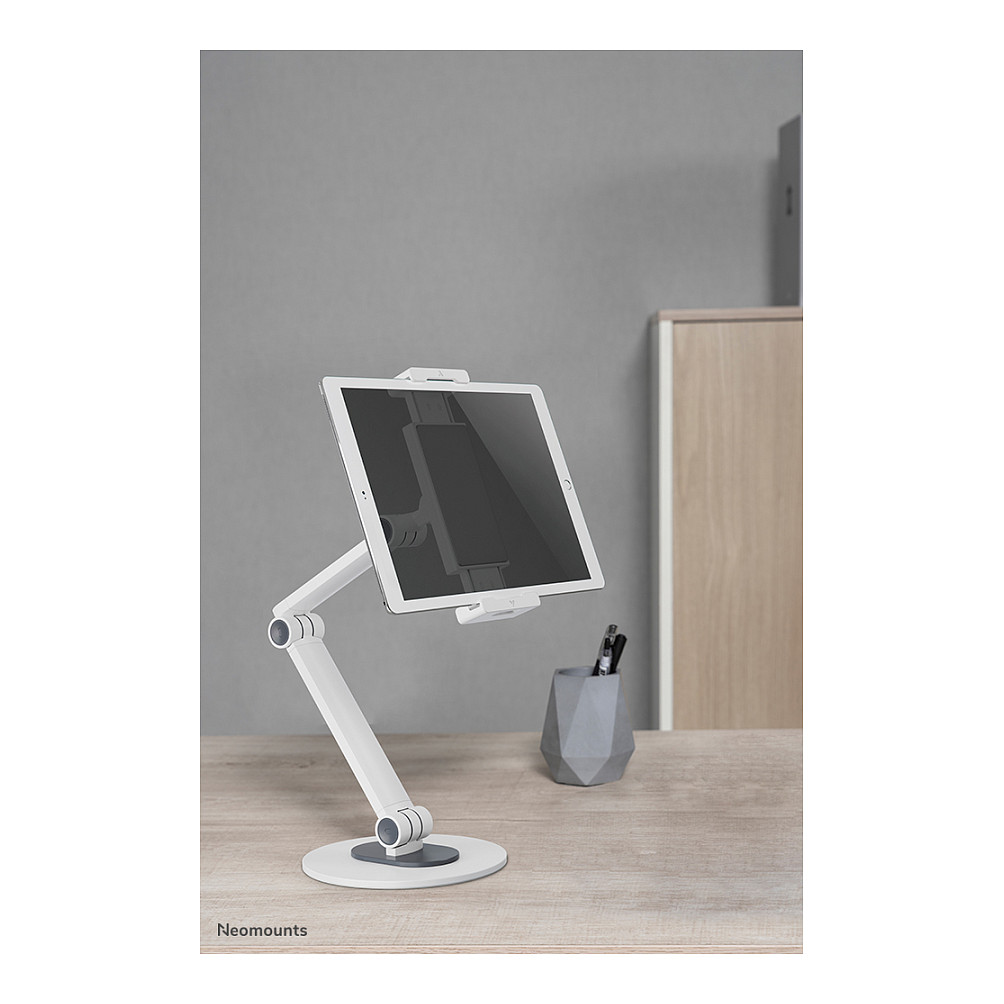 Mbajtës & Ftohës për Laptop 4.7"–12.9" tablets / Neomounts desk stand DS15-550WH1 , supports up to 1 kg - Bardhë - 11