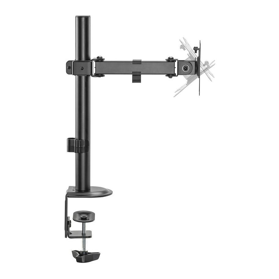Mbajtëse për Monitor Equip 650156 , 1 Monitor , 17–32" , deri 9kg , e rregullueshme , e pjerrët , e rrotullueshme , VESA 75x75 & 100x100 - Zezë - 2
