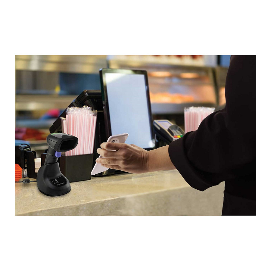Skaner Datalogic QuickScan QM2500 Kit USB/RS-232 / 433MHz / 2D - 4