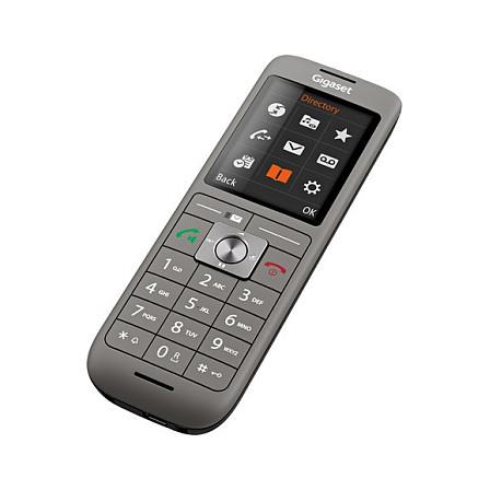Telefon VoIP Gigaset CL660HX / S30852-H2862-R101 / DECT / GAP / CAT-iq 2.0 / Ekran TFT 2.4" / HD Voice / 400 Kontakte / Hands-Free / Jack 2.5 mm – Antracit - 8