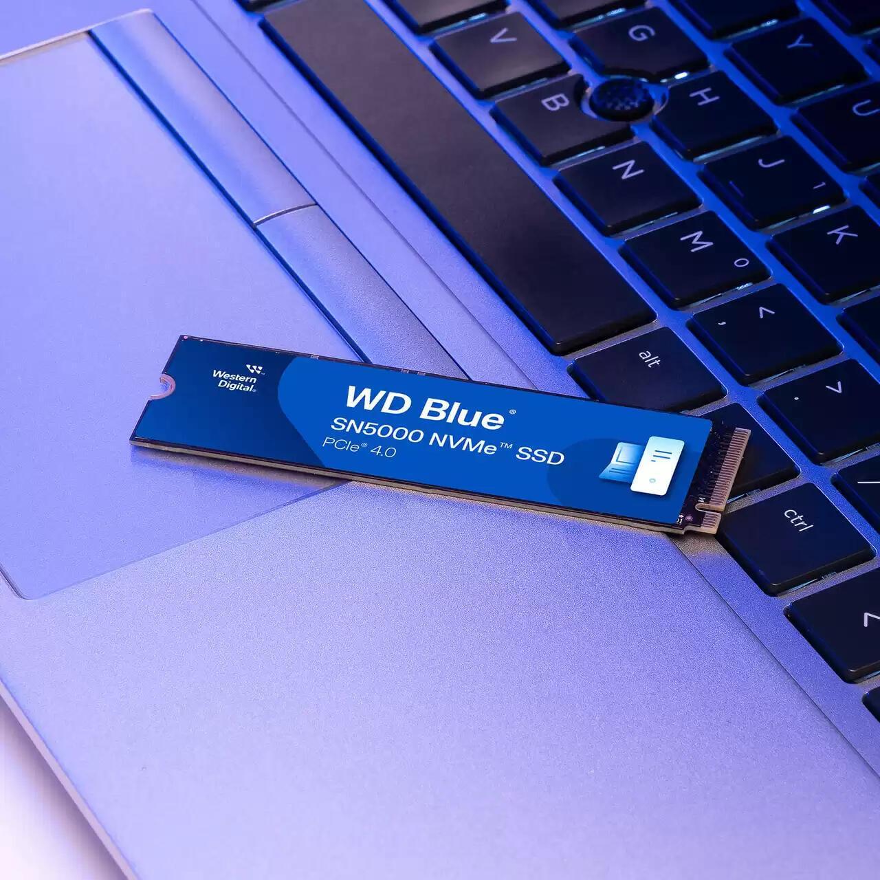 SSD e Brendshme Western Digital WD Blue SN5000 / WDS500G4B0E-00CNZ0 / 500GB / M.2 2280 / PCIe 4.0 x4 / 5000MB/s Read / 4000MB/s Write  - 3