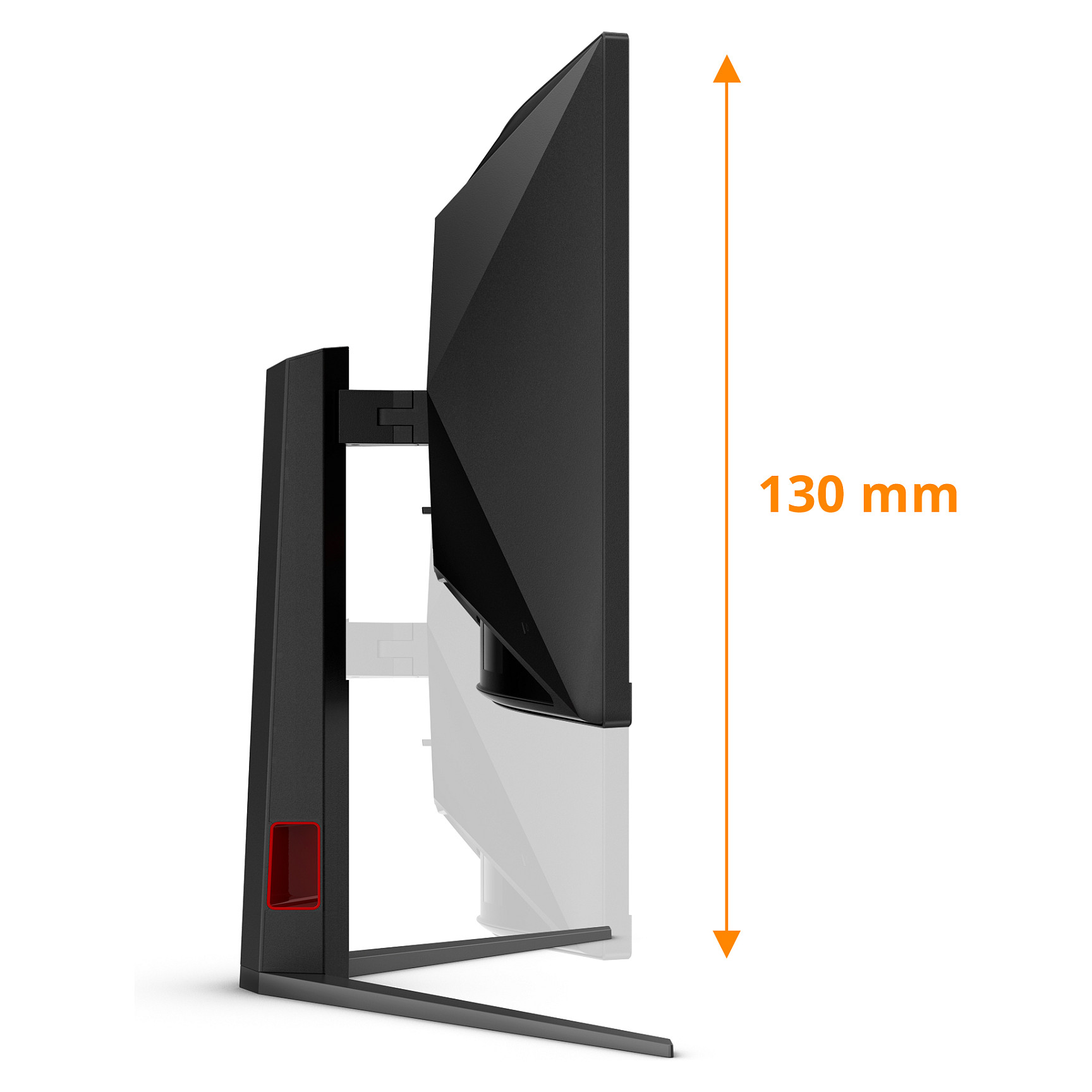 Monitor Gaming AOC G4 CU34G4 / 34" / UWQHD Fast VA Curved / 180Hz / 1ms / HDMI+DisplayPort - Zezë/Kuqe - 7