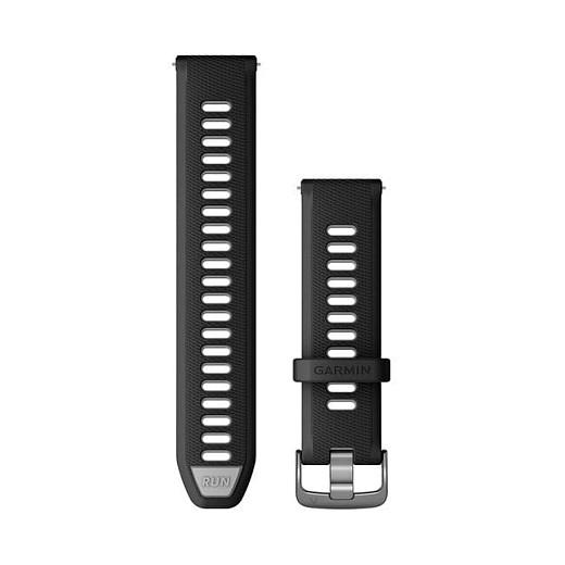 Rrip për Orë Garmin Quick Release / 22mm / Silikon / 127–204mm - Zezë/Hiri