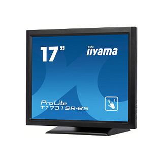 Monitor iiyama ProLite T1731SR-B5, 17", SXGA TN Touch, 5ms, HDMI+DP+VGA+USB - Zezë - 9