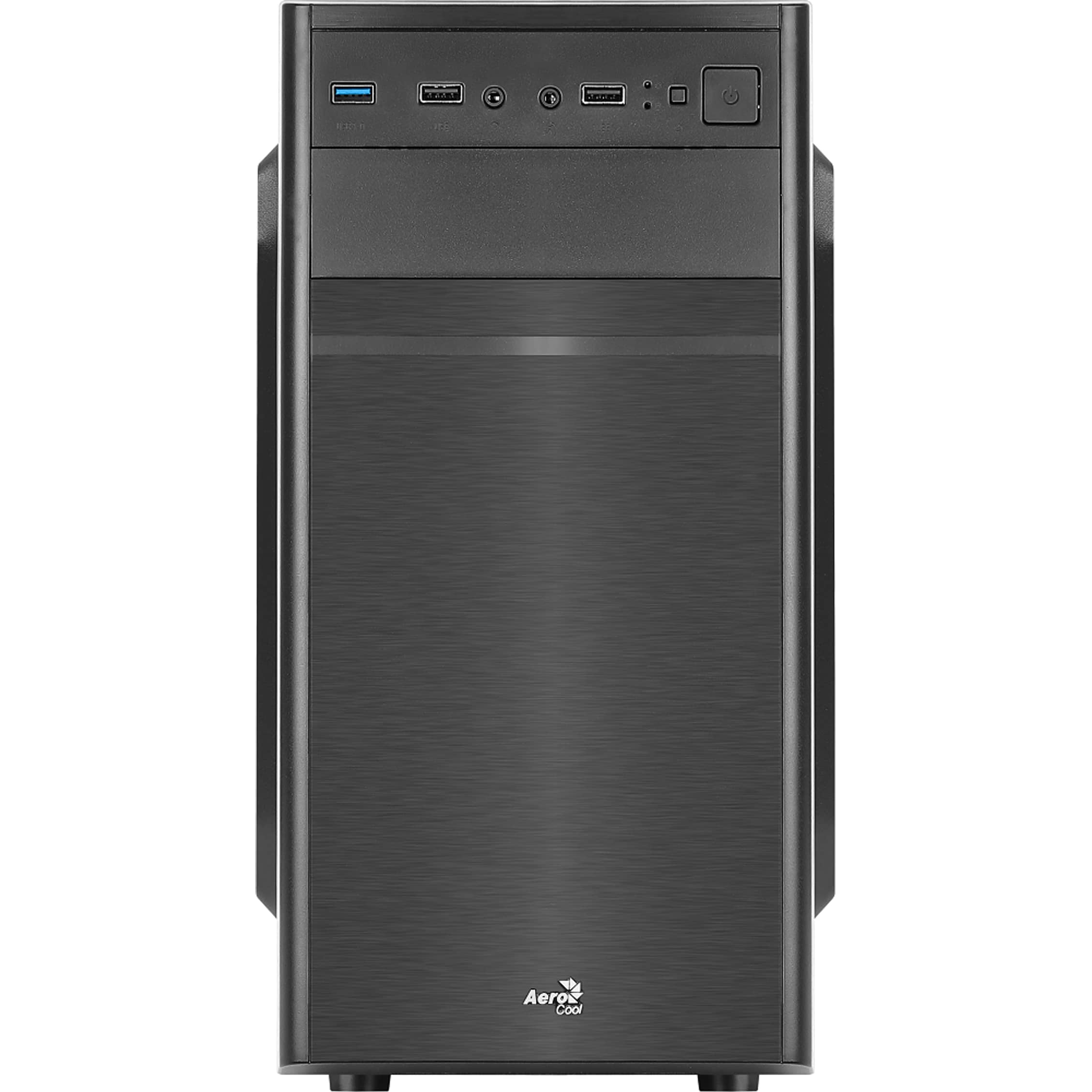Kasë PC Aerocool CS-103 / Mini Tower / Micro-ATX + Mini-ITX / 1x 80mm Fan / ATX - Zezë - 1