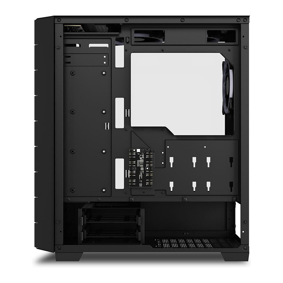 Kasë Sharkoon HEX RGB Midi Tower - Zezë - 7