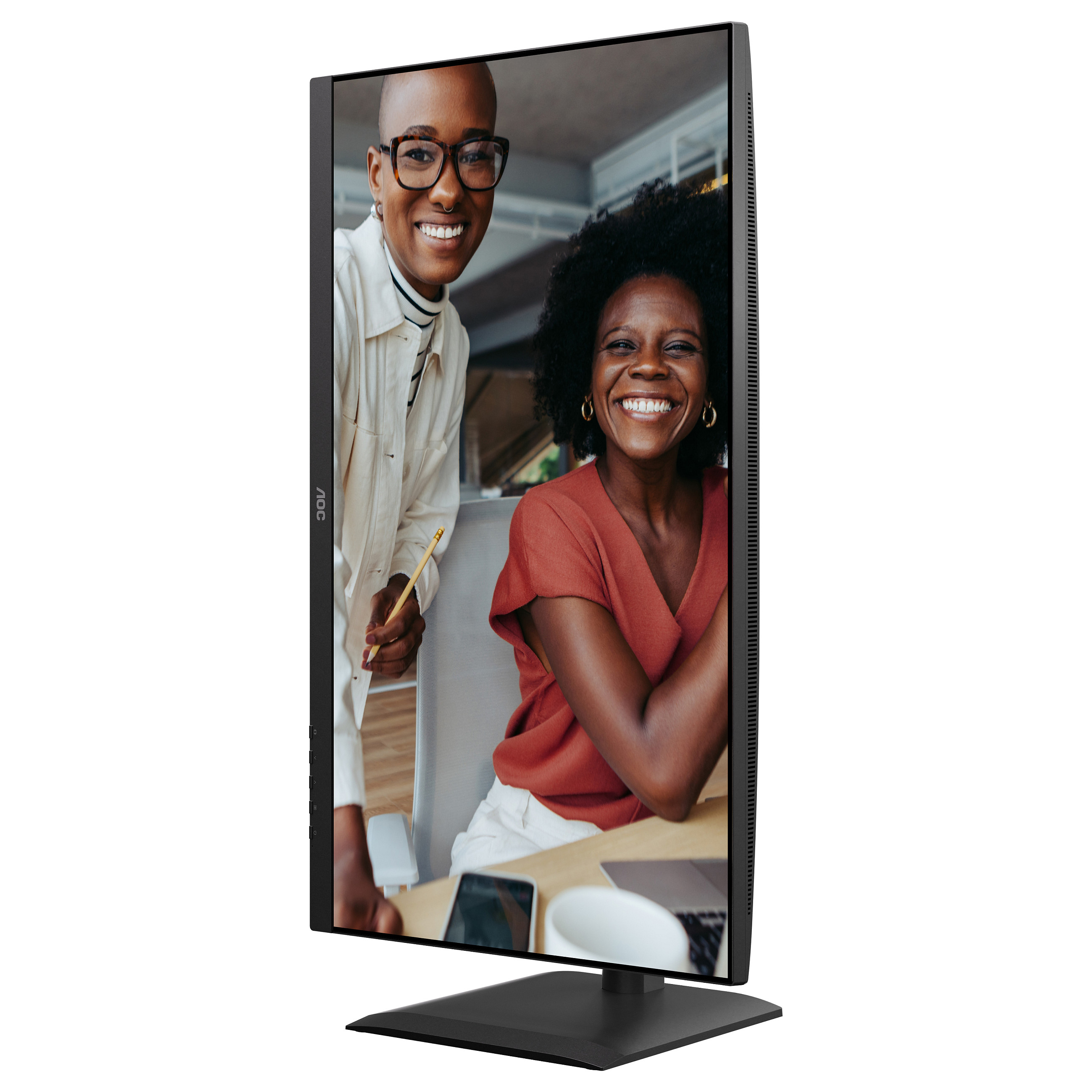 Monitor AOC U27E4CV / 27" / 4K Ultra HD IPS / LED / 60 Hz / 4 ms / HDMI+USB+DP+HDCP - Zezë - 19