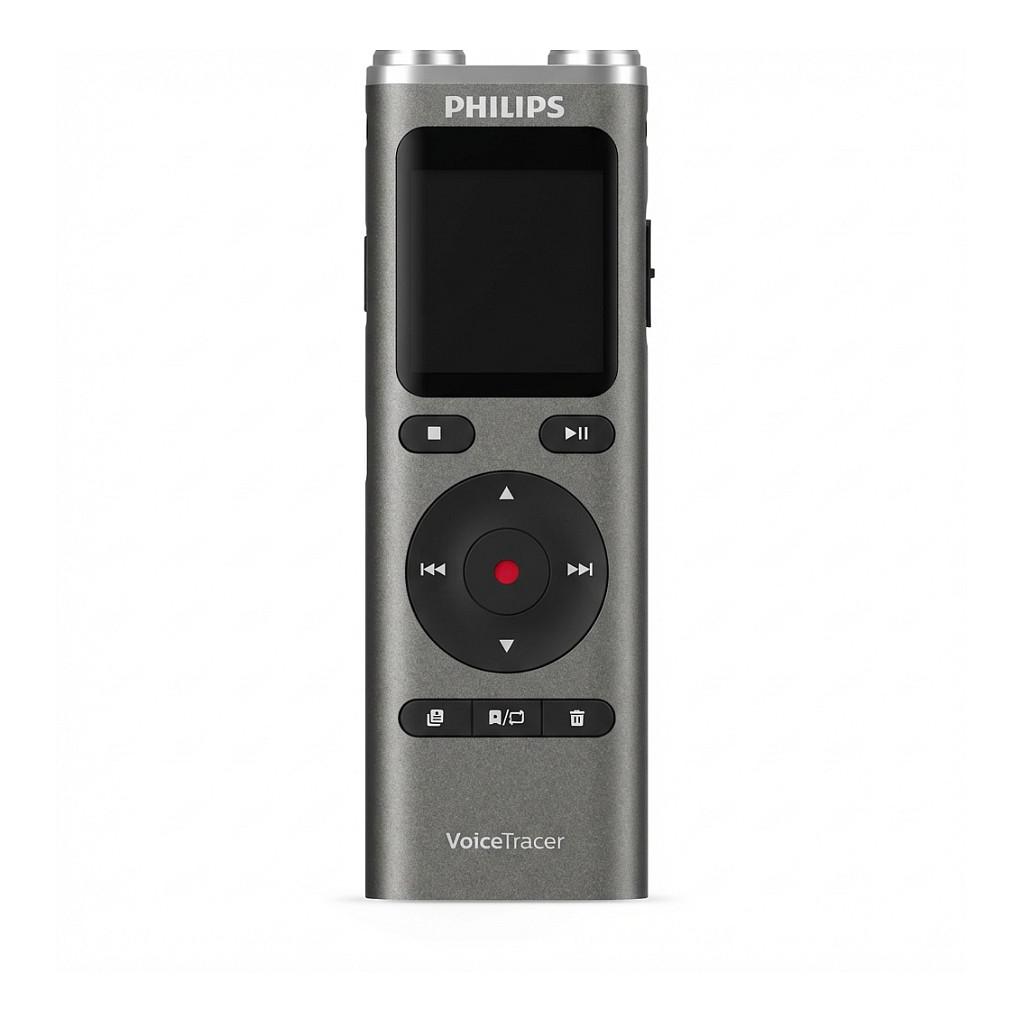 Rekordues Zëri Philips VoiceTracer DVT2075, 8GB, Stereo, MP3/WAV, microSD, USB-C - Hiri - 1