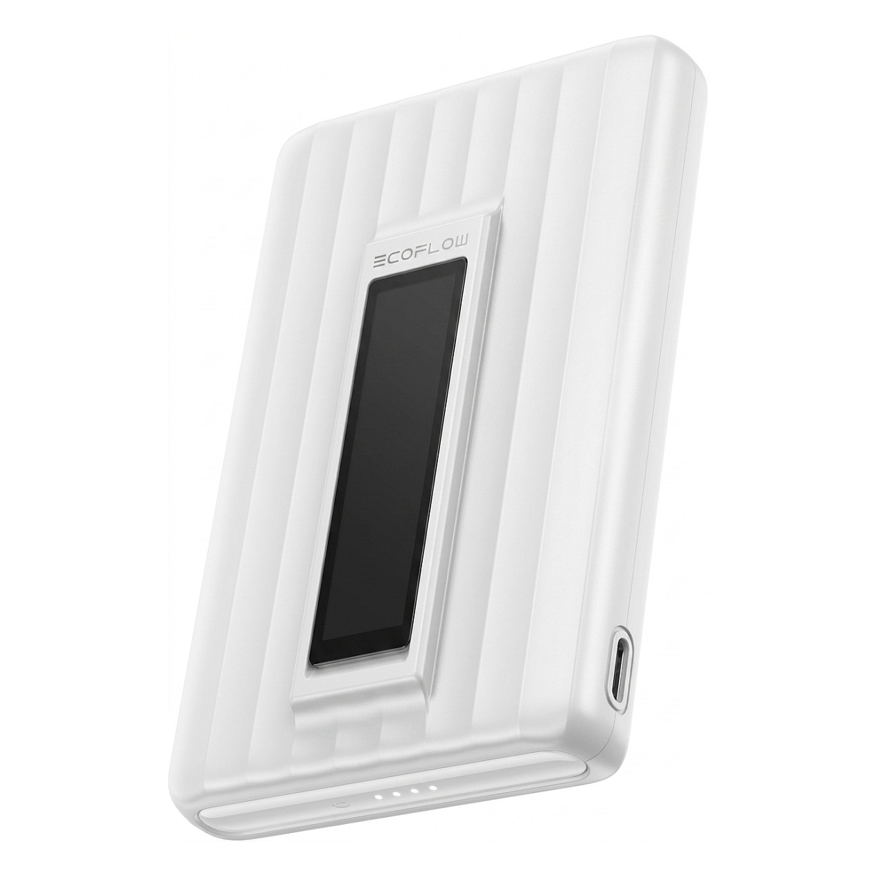 EcoFlow RAPID Mag 10K – Powerbank 10000mAh, 30W USB-C, Magnetic Wireless 7.5W, Stand 60°, E bardhë