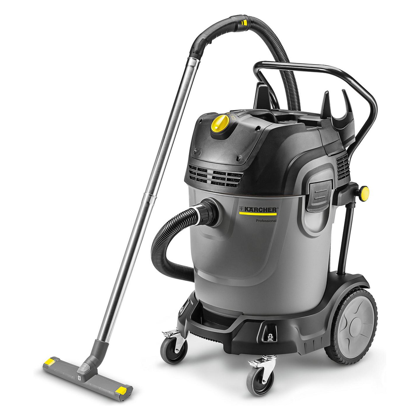 Fshesë me Vakum Kärcher NT 65/2 Tact² / Wet & Dry / 2760W / 65L / Tact² - Hiri/Zezë - 1