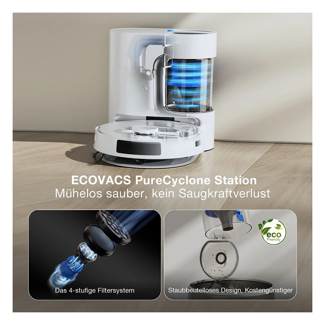 Fshesë Robotike DEEBOT N20 PLUS – Bardhë - 11