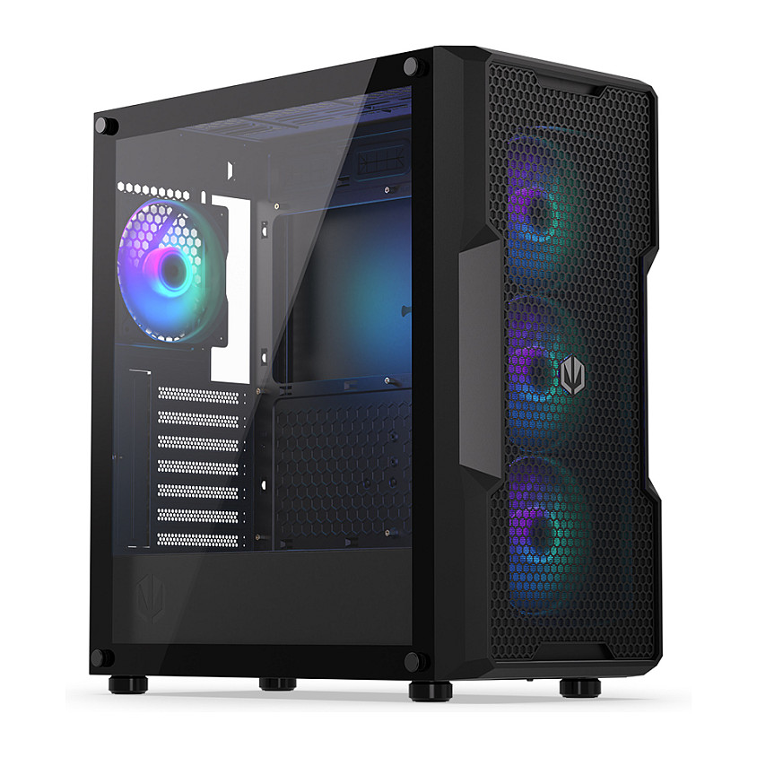 Kasë PC ENDORFY Regnum 400 ARGB / Tower / ARGB / 4x 120mm Fan - Zezë - 3