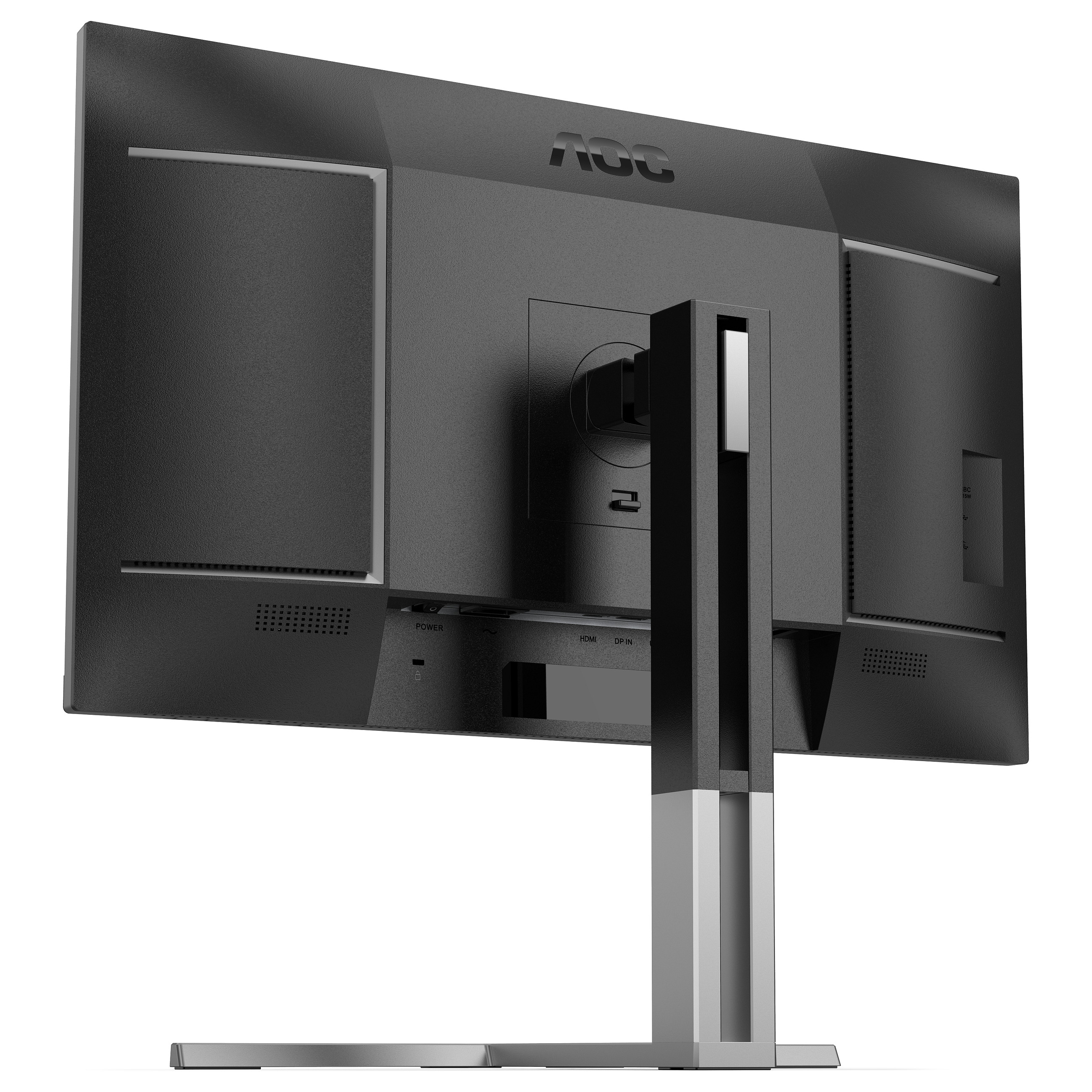 Monitor për Punë AOC Q27U3CV / 27" / QHD IPS QD / 75 Hz / 4 ms / HDMI + DisplayPort + USB-C 96W / HDR400 – Zezë/Gri - 7