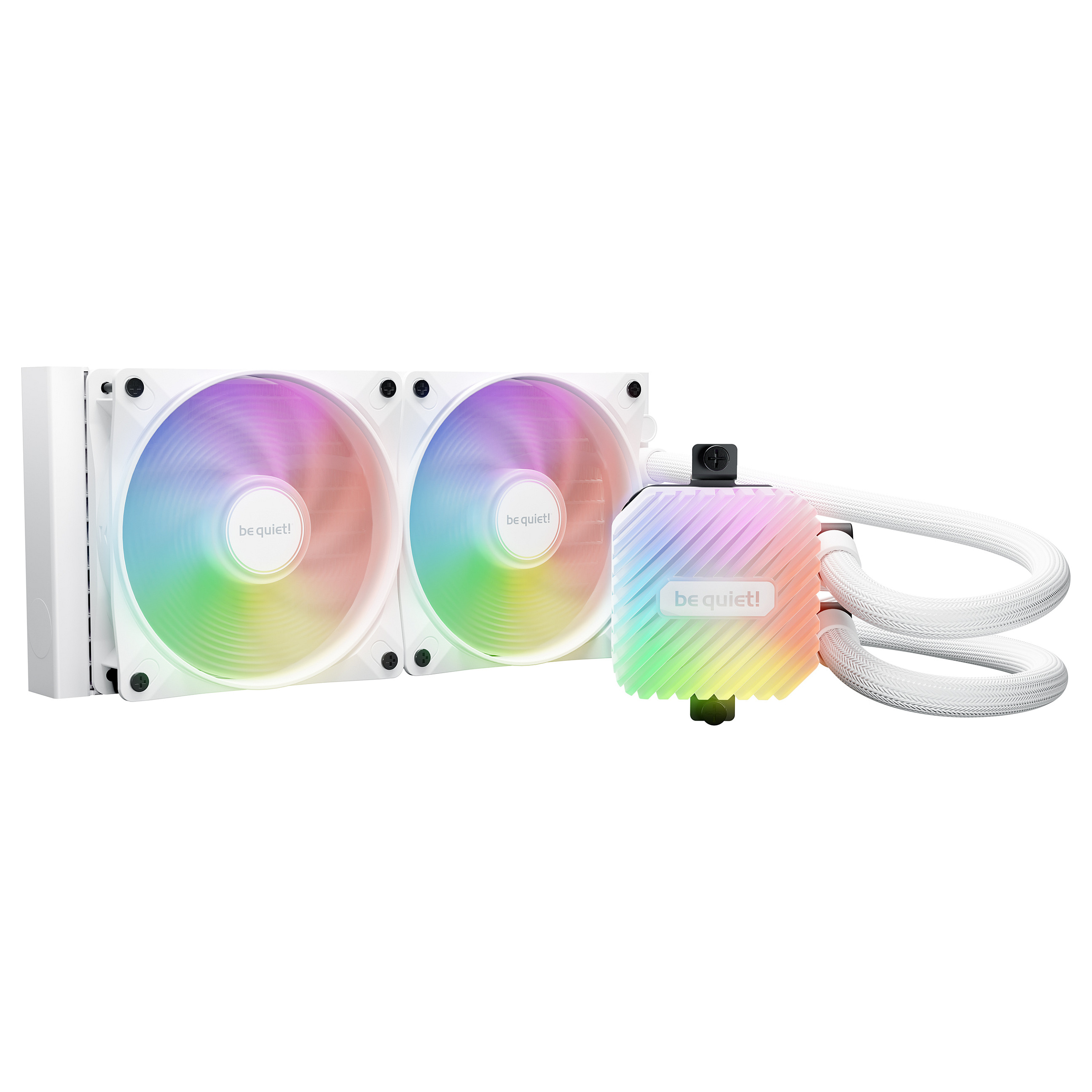 Ftohës për Procesor K Cooler be quiet! LIGHT LOOP 240mm, ARGB, i bardhë - 1