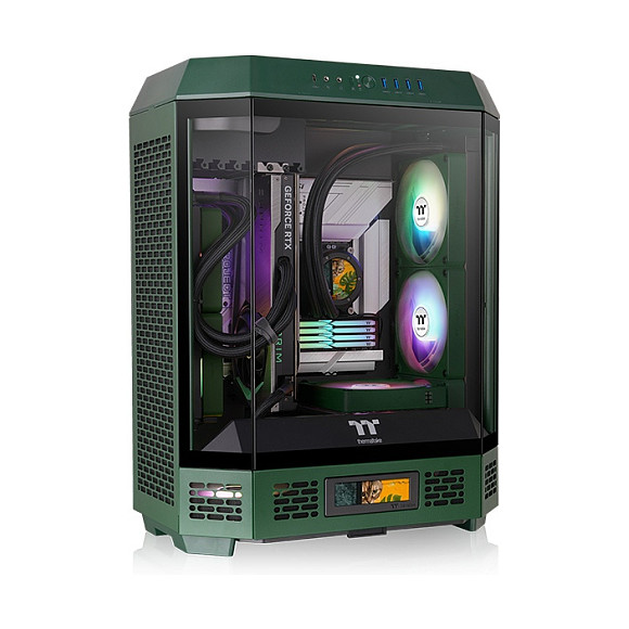 Kasë Thermaltake The Tower 600 TG – Gjelbër - 1