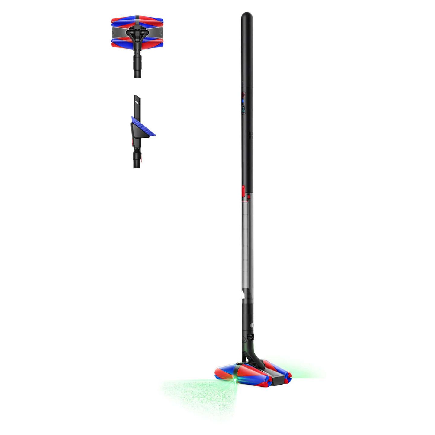 Fshesë me Vakum Dyson PencilVac Fluffycones / 55AW / 140.000rpm / 38mm / 0.076L / 30min / Fluffycones / LED / MyDyson – Zezë/Gri