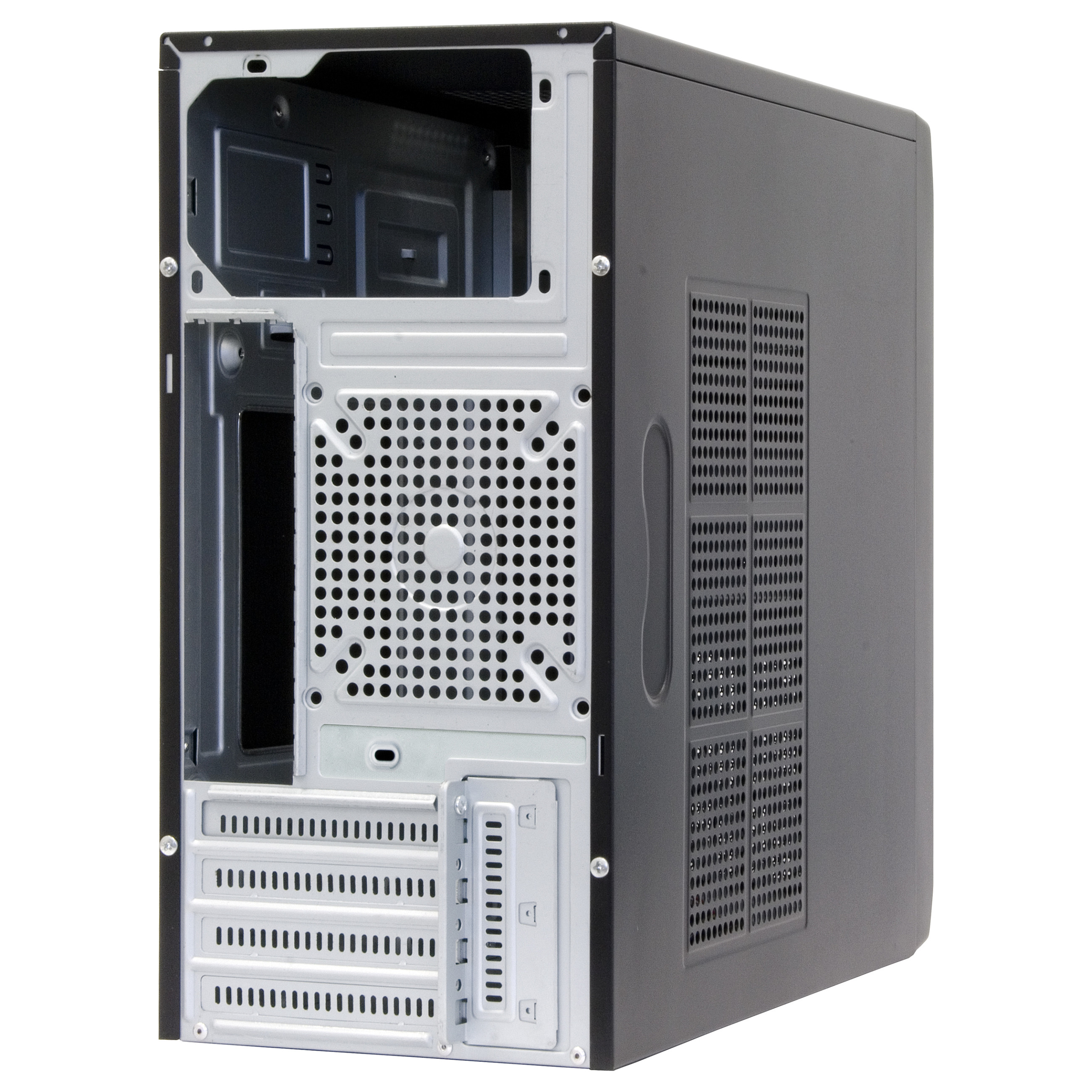 Kasë PC Chieftec CT-01B-OP / Mini Tower / Fan 80/90/120mm / HDD 2.5"/3.5" - Zezë - 5