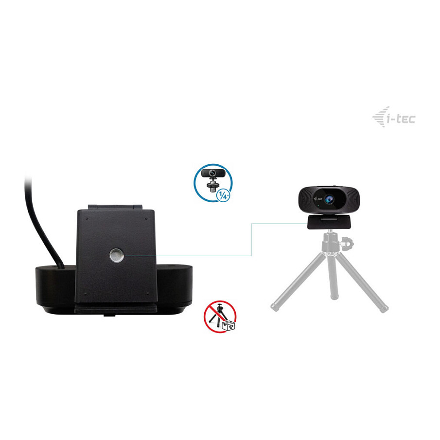 Webcam I‑TEC SOLOMON 300 / 4K – Zezë - 6