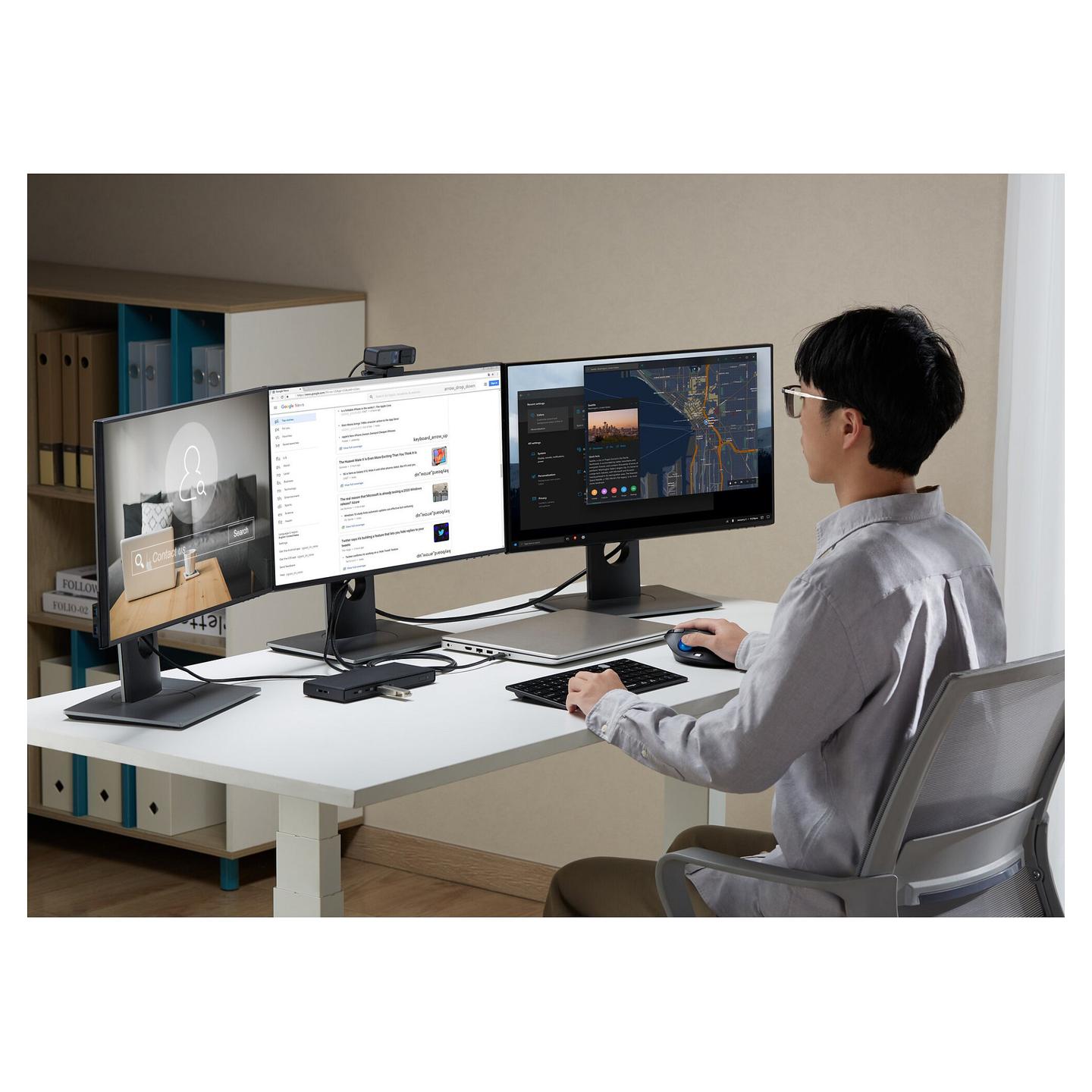 Docking Station Kensington SD4842P EQ, 3× Video, 2× HDMI, DisplayPort 1.4, 2× USB-C, 3× USB-A, Gigabit Ethernet, PD 100 W – Zezë - 9