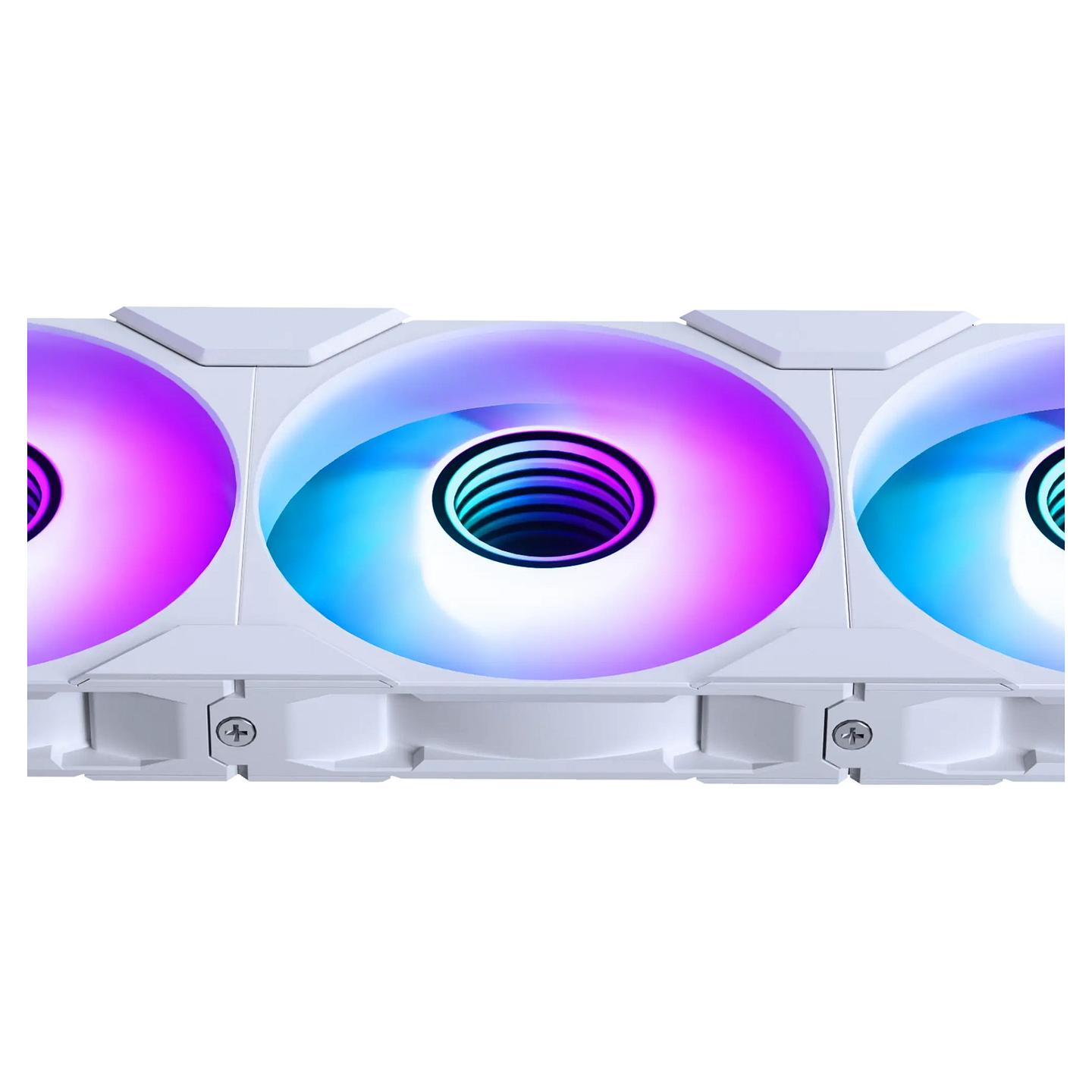 Ftohës për Kasë Phanteks M25G2-120 / 120mm / 2000 RPM / PWM / D-RGB / 3 Copë – Bardhë - 2