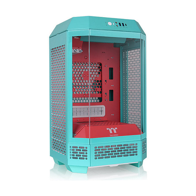 Kasë Thermaltake The Tower 250 - Mint/Kuqe - 1