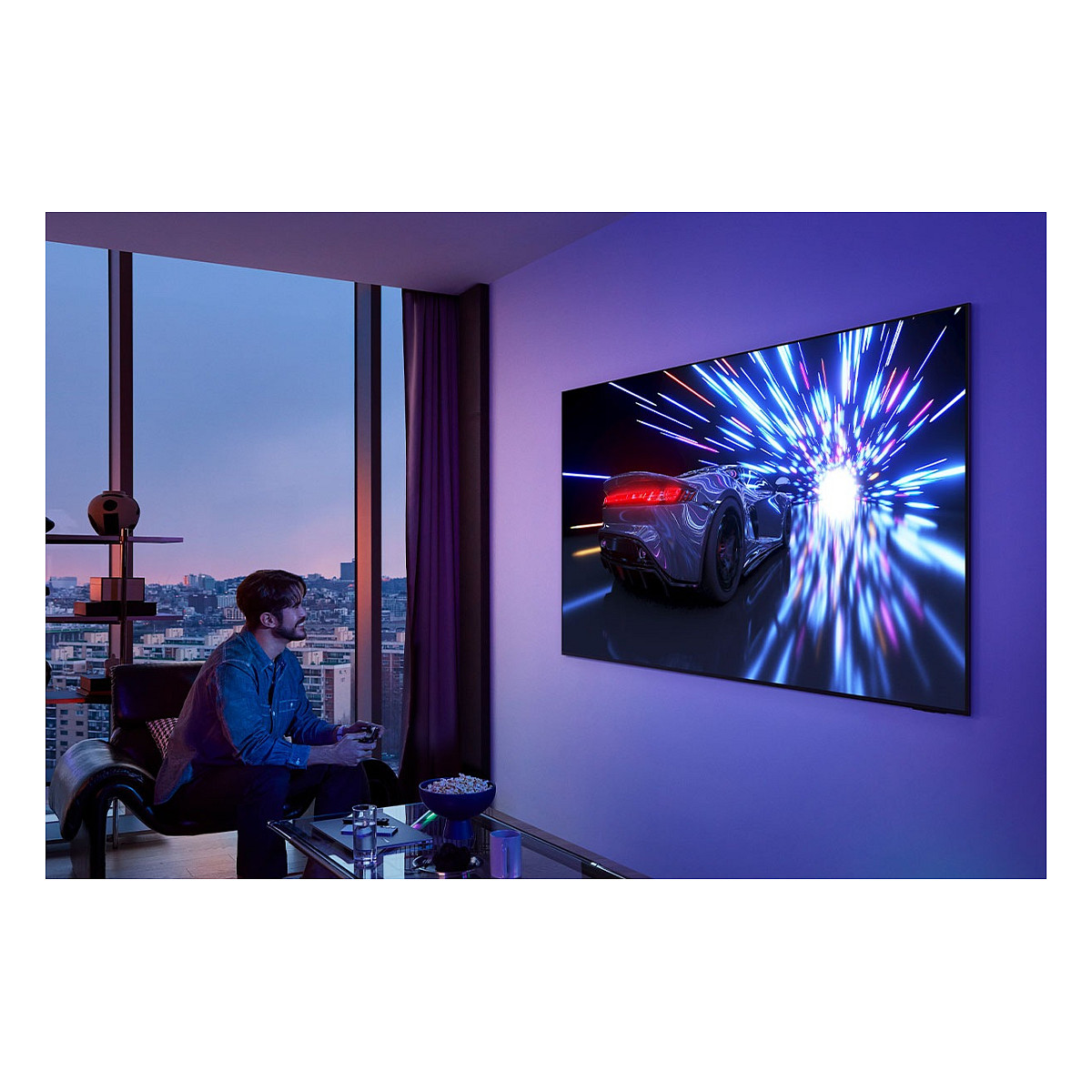 Smart TV Samsung GQ55S95FAT / 55"/ 4K UHD / OLED / 144Hz / HDMI+USB+HDR10+ - Zezë - 8