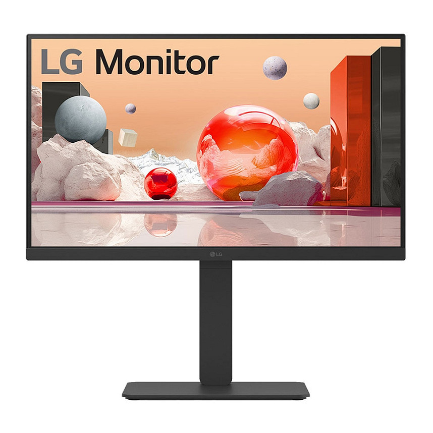 Monitor LG 24BA850-B / 24" / Full HD IPS / 100 Hz / 5 ms / HDMI+USB+DP - Zezë - 2