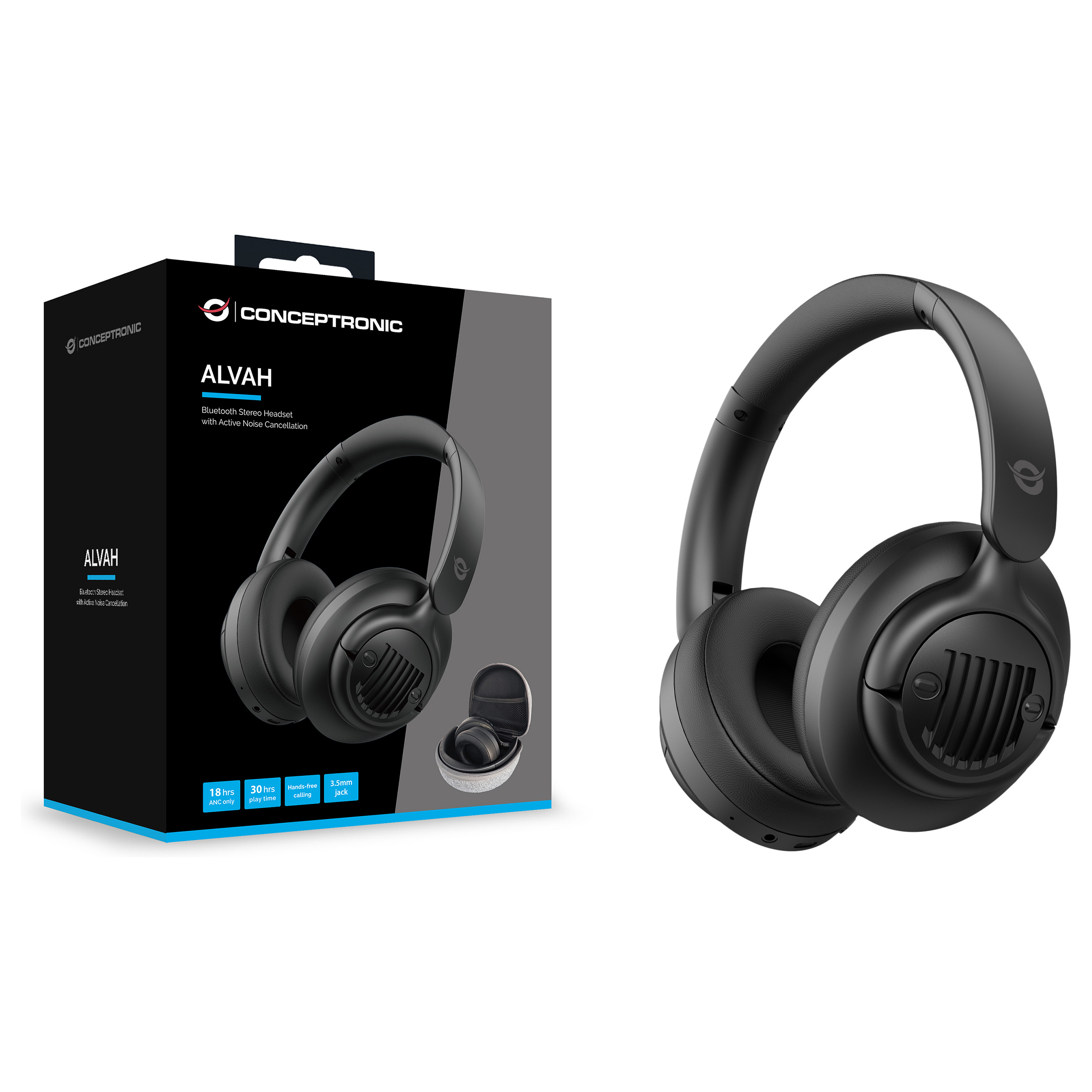 Kufje pa Kabllo CONCEPTRONIC Wireless Stereo Headset / Bluetooth 5.4 / 25h Playtime - Zezë - 4