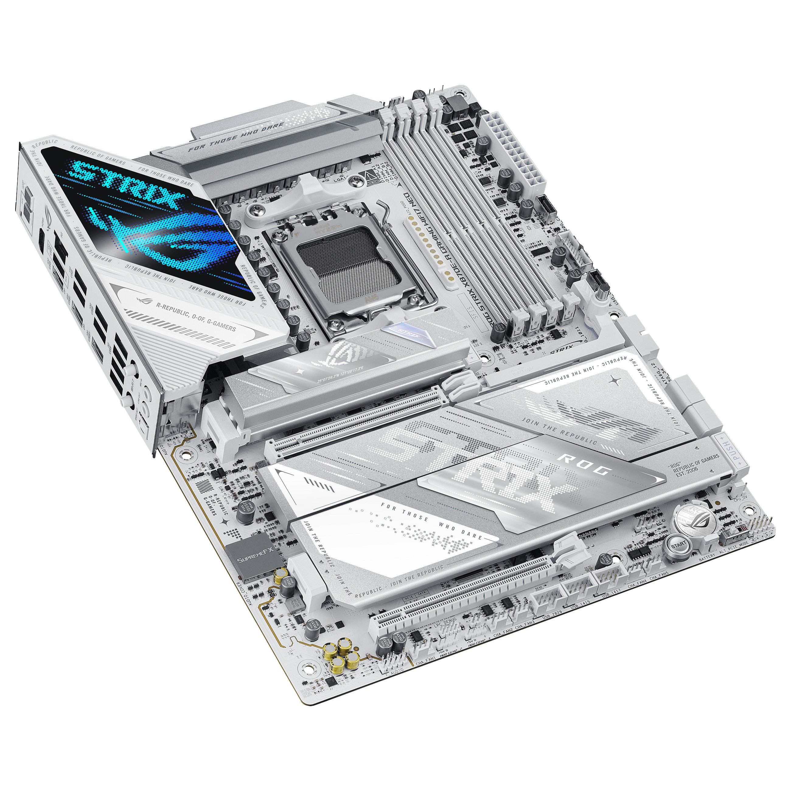 Pllakë Amë AMD AM5 ASUS ROG STRIX X870E‑A GAMING NEO / Wi‑Fi 7 / DDR5 / ATX / HDMI - 10