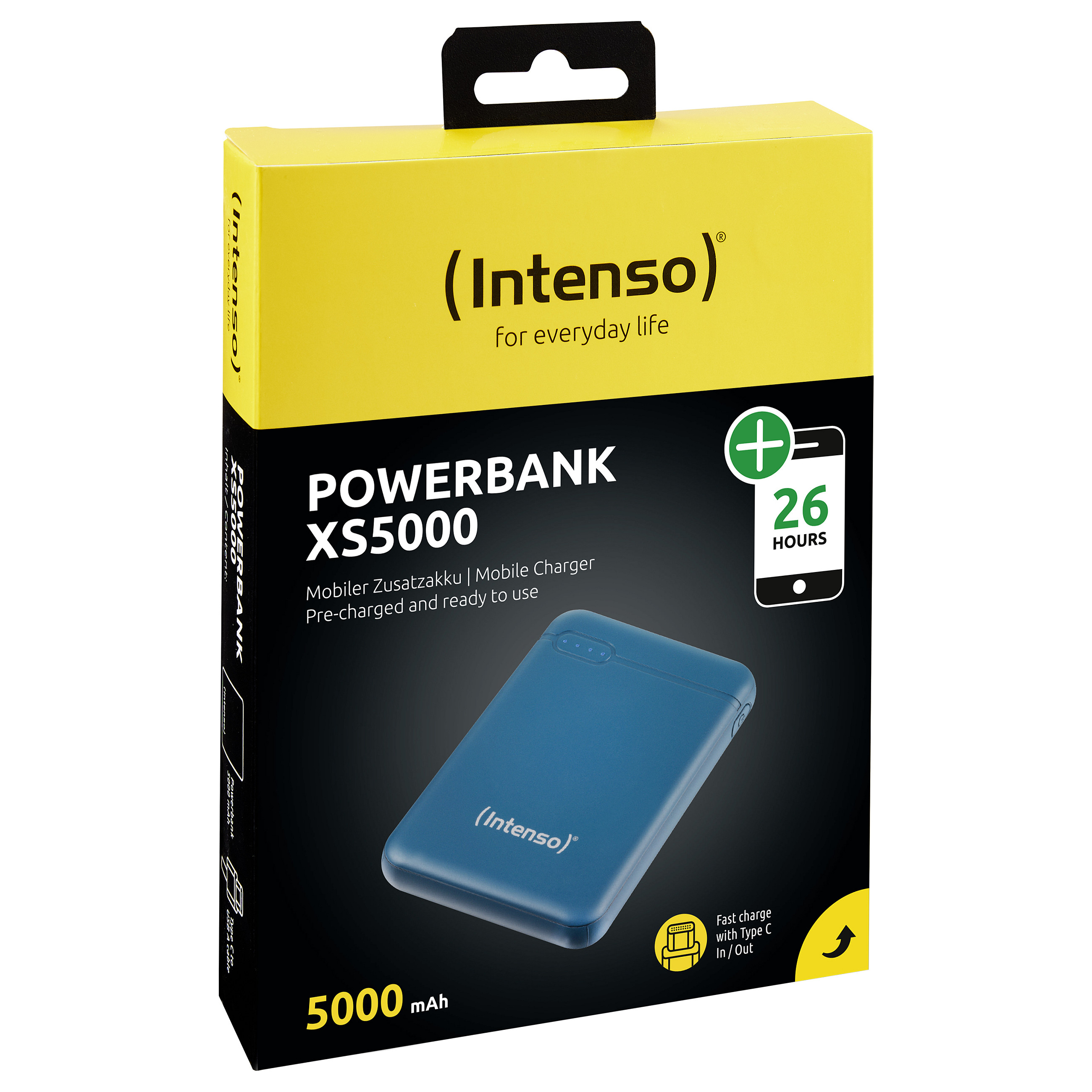 Powerbank Intenso XS5000 / 5000mAh / Li‑Pol - Blu - 2