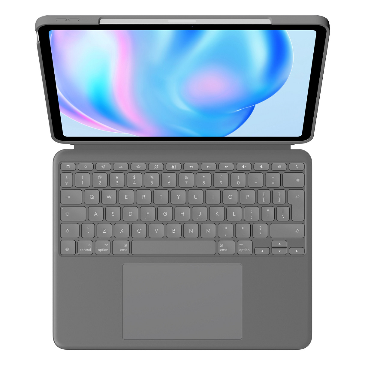 Tastierë Me kabllo Logitech Combo Touch / QWERTY / US International / Trackpad / Smart Connector - Gri - 11