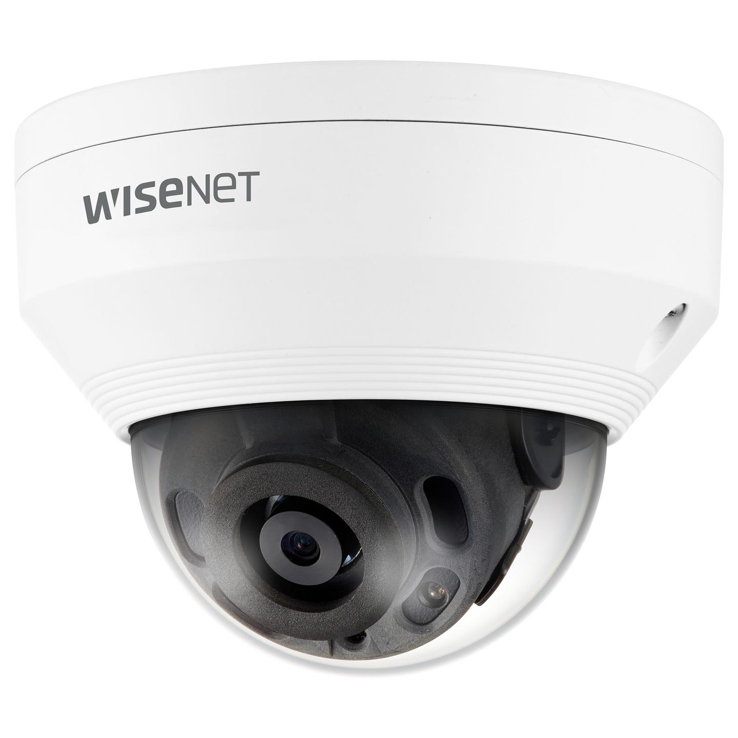 Kamerë Sigurie IP CCTV Hanwha Wisenet QNV-6022R, 2MP, 4 mm, 87.6°, IR 25 m, PoE, IP66, IK10 - Zezë/Bardhë