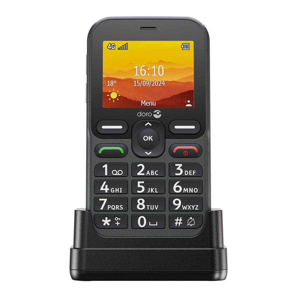 Telefon Doro Leva L10 - Graphite - 4