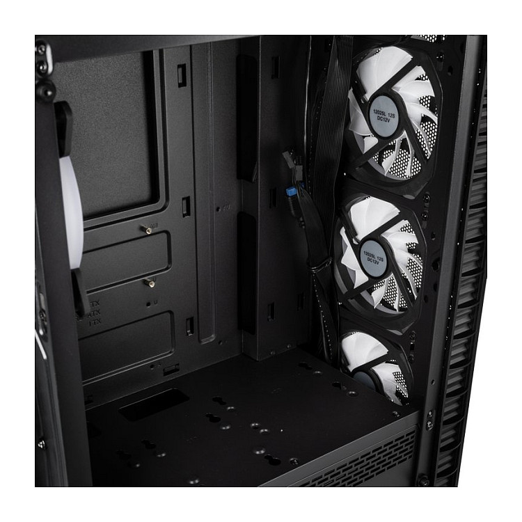 Kasë PC Kolink Observatory Lite Mesh / Midi Tower / ATX / 4x 120mm ARGB Fan / Mesh - Zezë - 2
