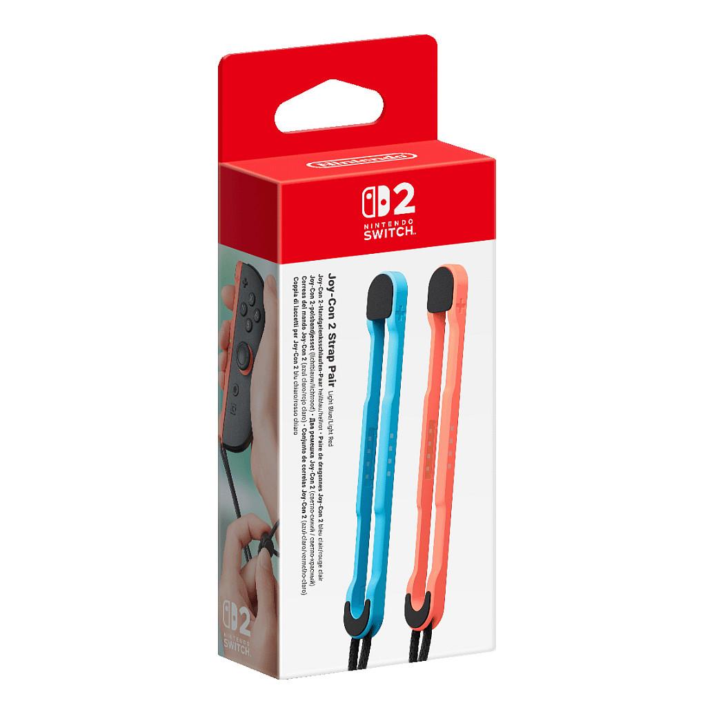 Rripa për Kontroller Nintendo Joy-Con 2, Nintendo Switch 2, Set prej 2 Copësh – Blu , Kuqe - 3