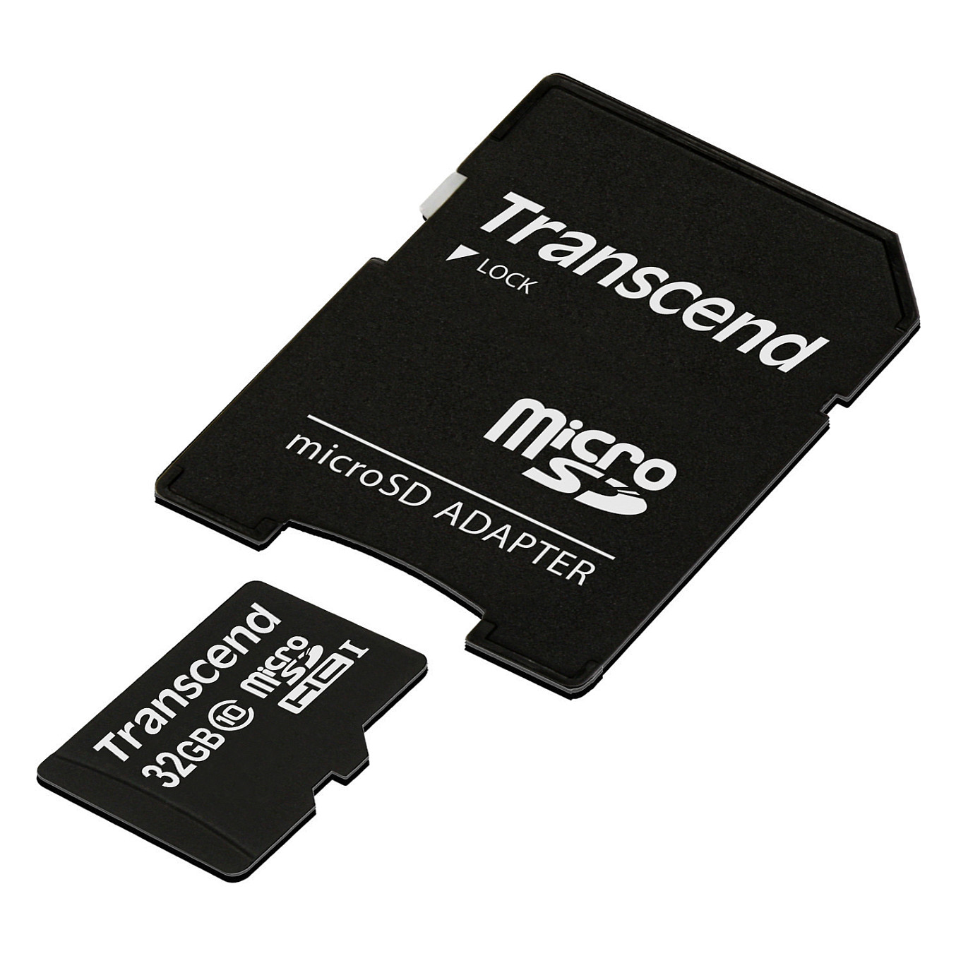 Kartë Memorie SD CARD 32GB Transcend Premium MicroSDHC 10MB/s +Adapter - 3