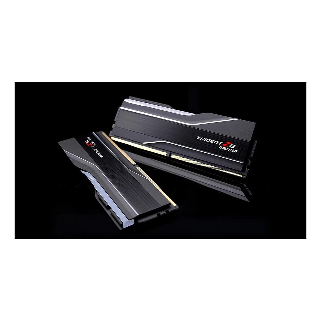 RAM Memorie DDR5 G.Skill Trident Z5 Neo RGB F5-6000J3444F64GX2-TZ5NR, 128GB (2x64GB), DIMM, 6000MHz, CL34, 288-pin - Zezë - 7