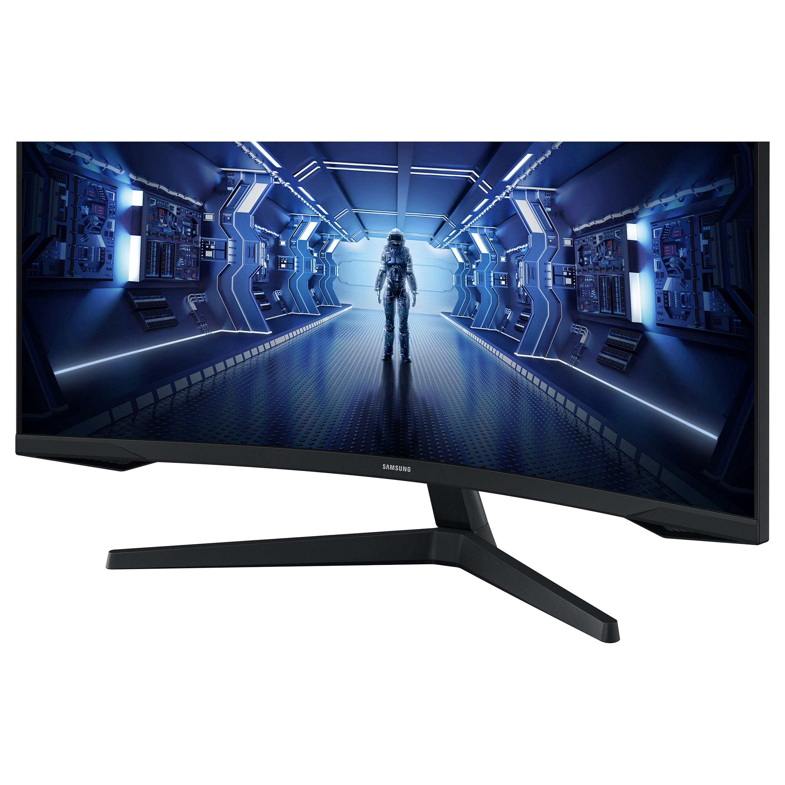 Monitor Samsung Odyssey G55T / 34''/ UWQHD VA Curved / 165Hz / 1ms / HDMI+DP - Zezë - 16
