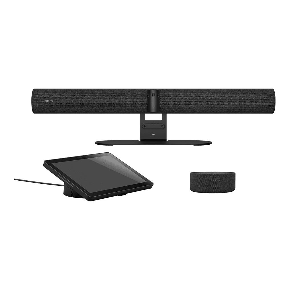 Sistem për Konferencë Jabra PanaCast 55 VBS / 4K / 180° / 3 Kamera / 8 Mikrofonë / 4 Speaker / Bluetooth 5.1 - Zezë