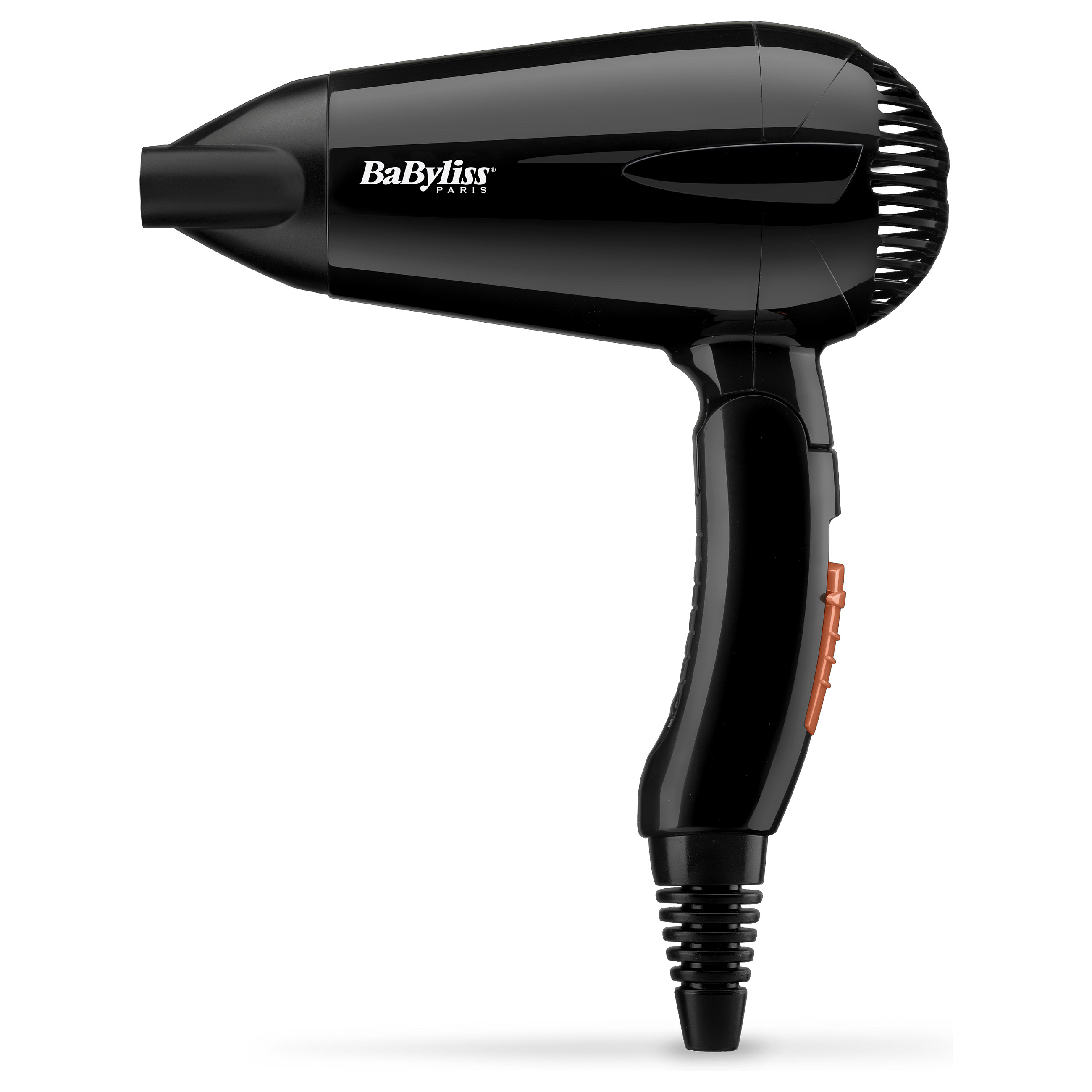 Tharëse për flokë BaByliss Travel Dry 2000 5344E / Multi-Voltage / 2000W / 79 km/h / Dorezë e Palosshme / 318 g – Zezë