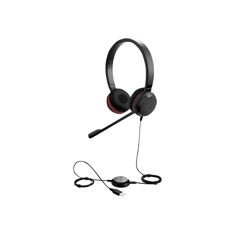 Kufje me kabllo Jabra Evolve 30 II MS Stereo Wired Headset - Zezë - 1