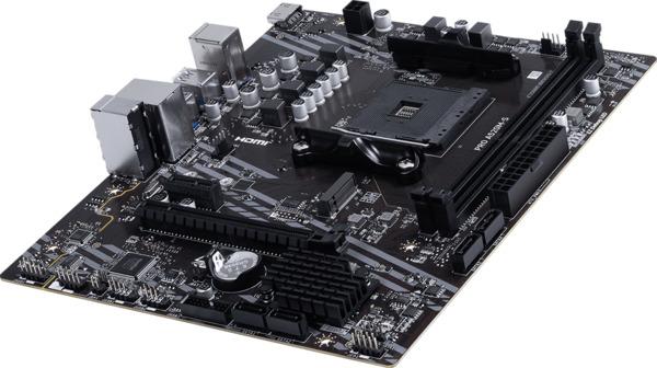 Pllakë Amë MB AMD MSI PRO A520M-S, AM4, A520, DDR4, mATX, HDMI, M.2, 1GbE LAN