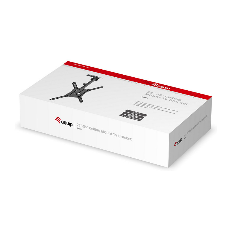 Mbajtëse për TV Equip Deckenhalterung / 23″–55″ / 1 TFT / 20 kg - Zezë - 11