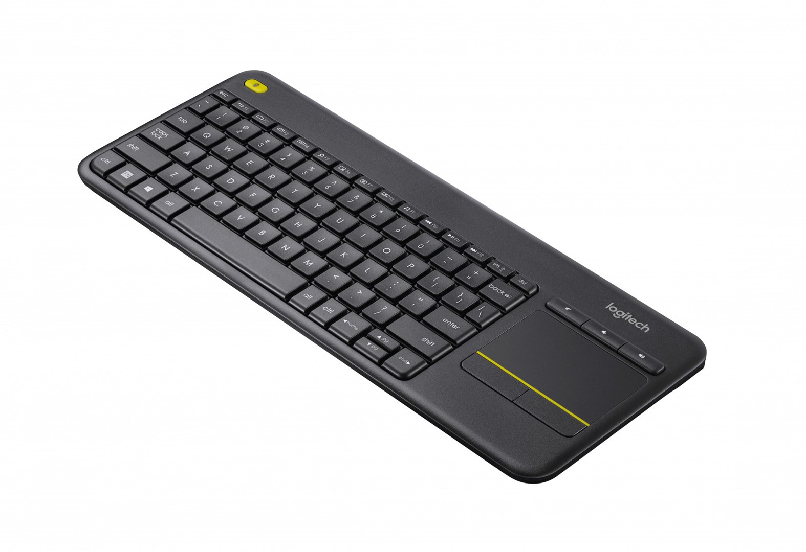 Tastierë pa Kabllo Logitech K400 Plus / Dutch Layout– Zezë - 2